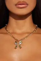 Put A Bow On It Necklace 