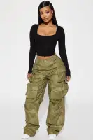 Dana Ribbed Top(Black,S)