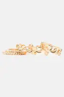 Part Of The Team 5 Piece Rings Set