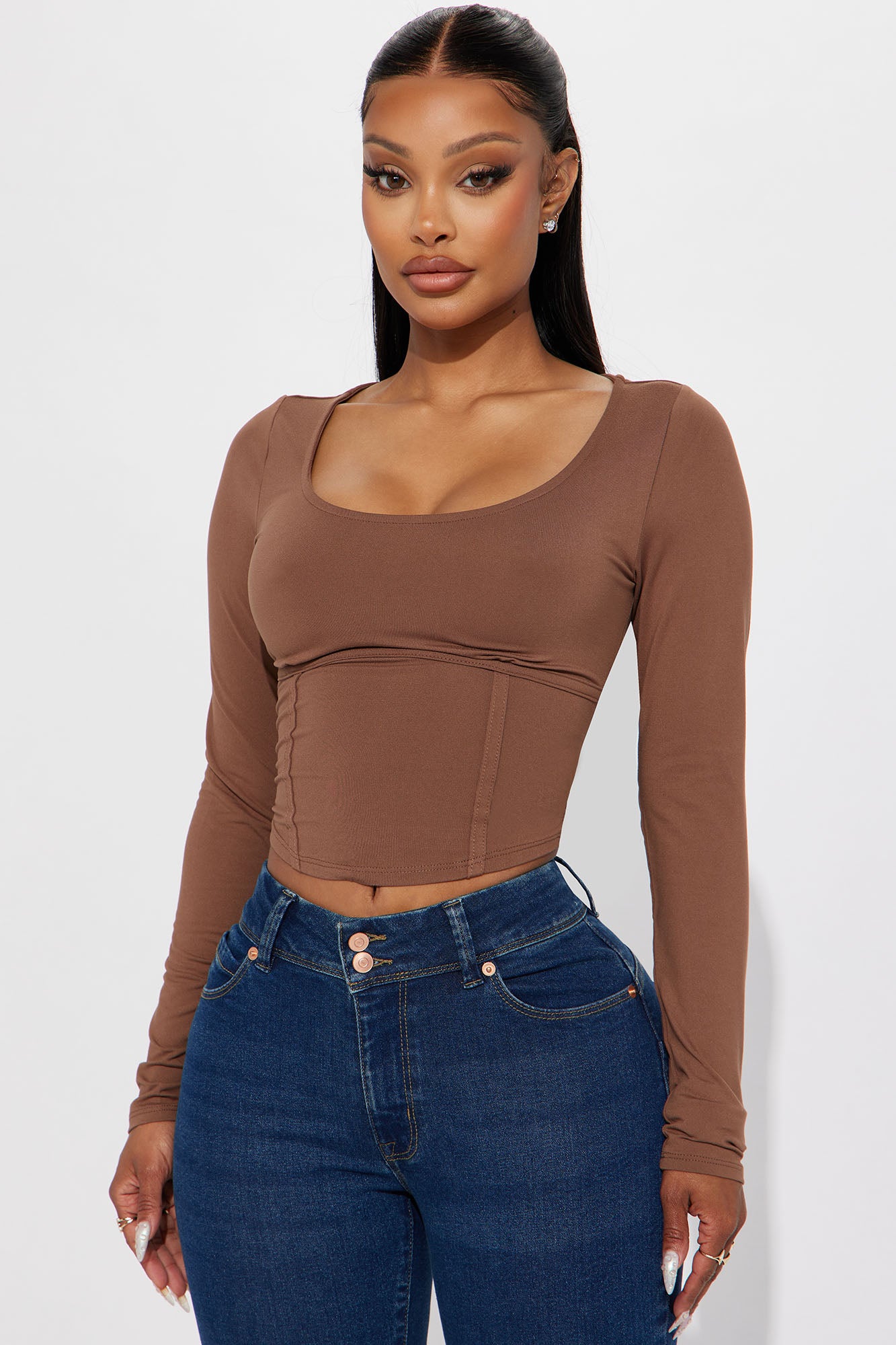 Angelica Scoop Neck Top
