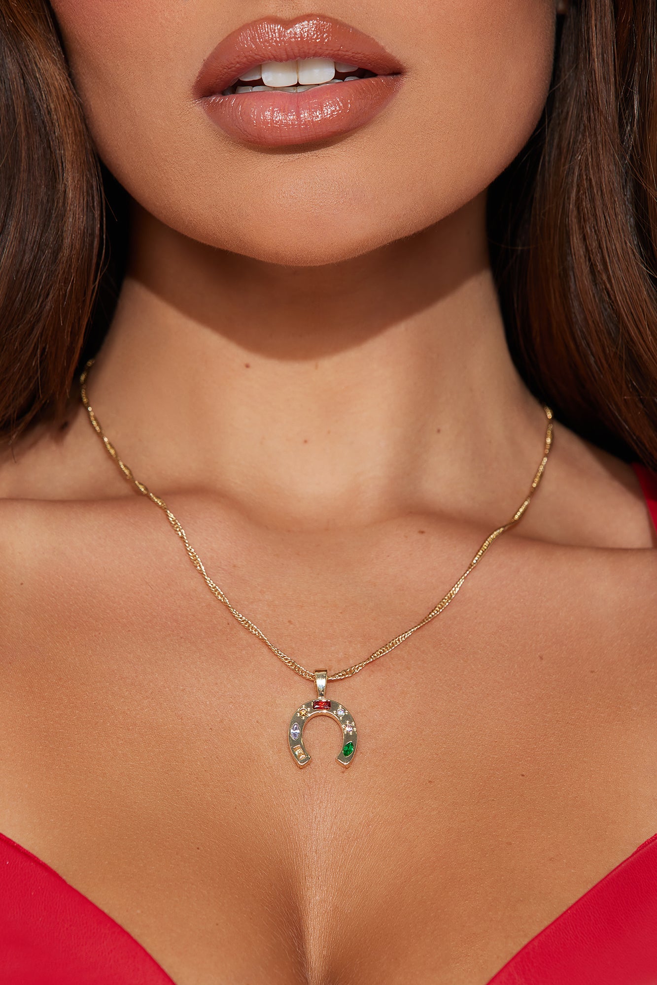 Topanga Horse Shoe Necklace