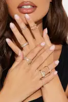 Happy Wife Happy Life 8 Piece Ring Set