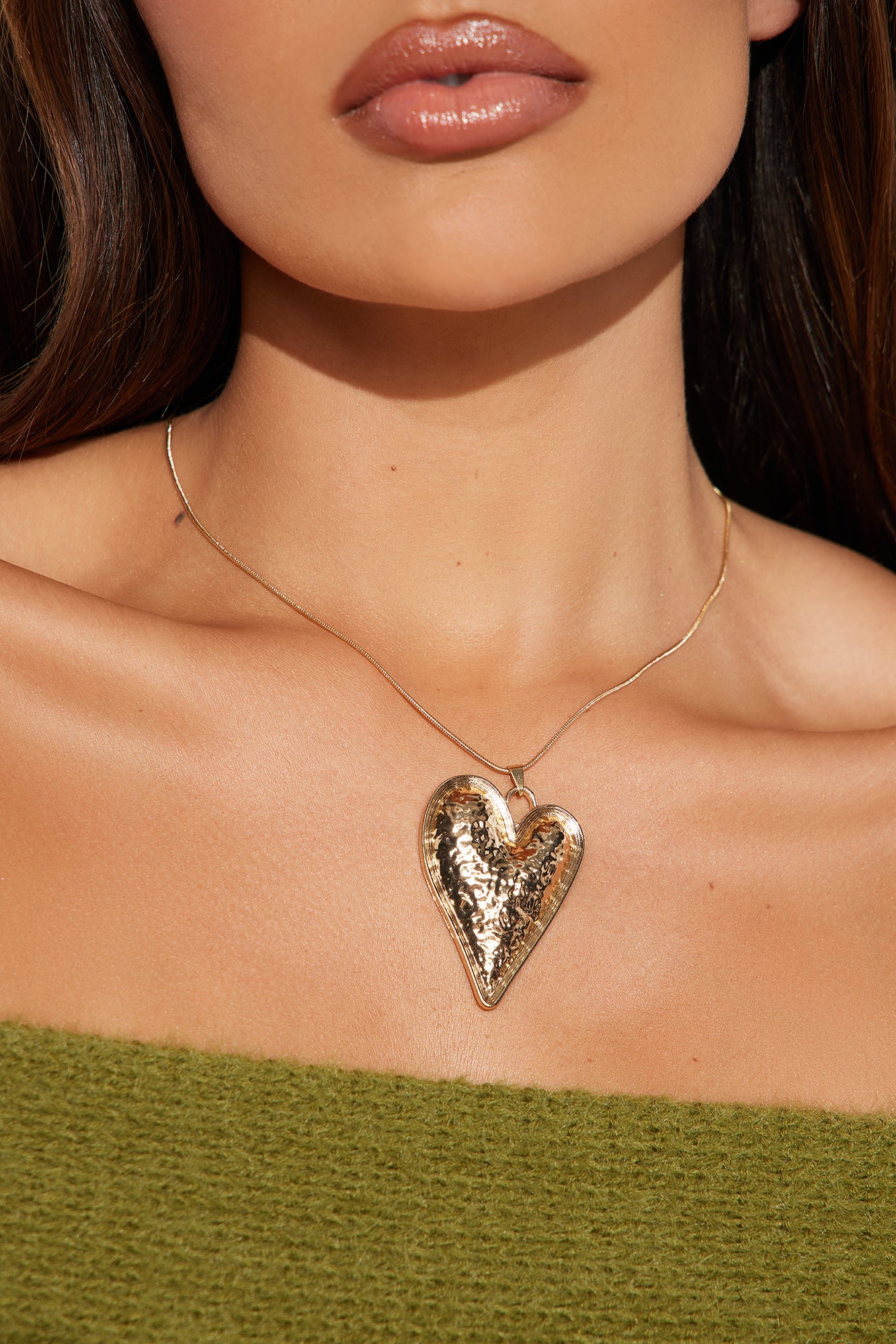 Born With A Big Heart Necklace