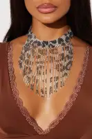Queen Of The Jungle Choker Necklace
