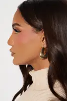 Florence Fountain Hoop Earrings