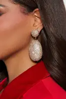 Covered In Glam Drop Earrings 