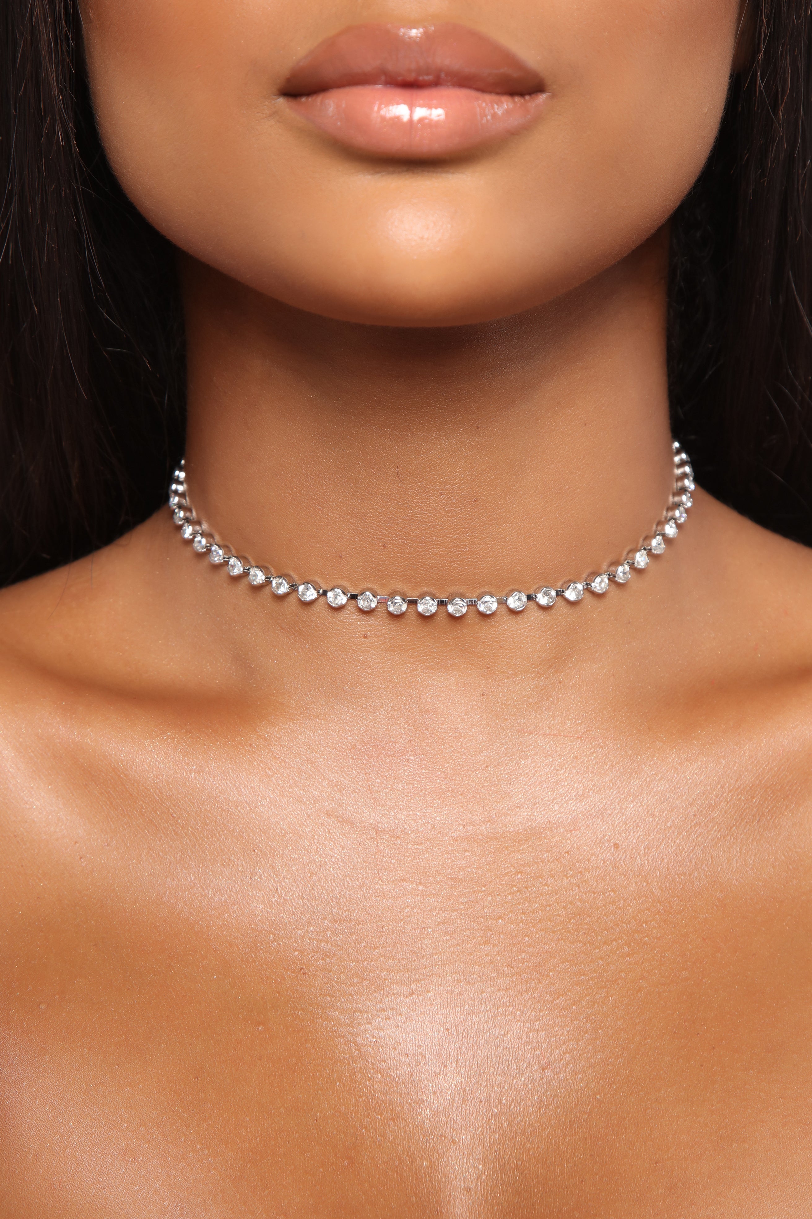Danielle Rhinestone Choker