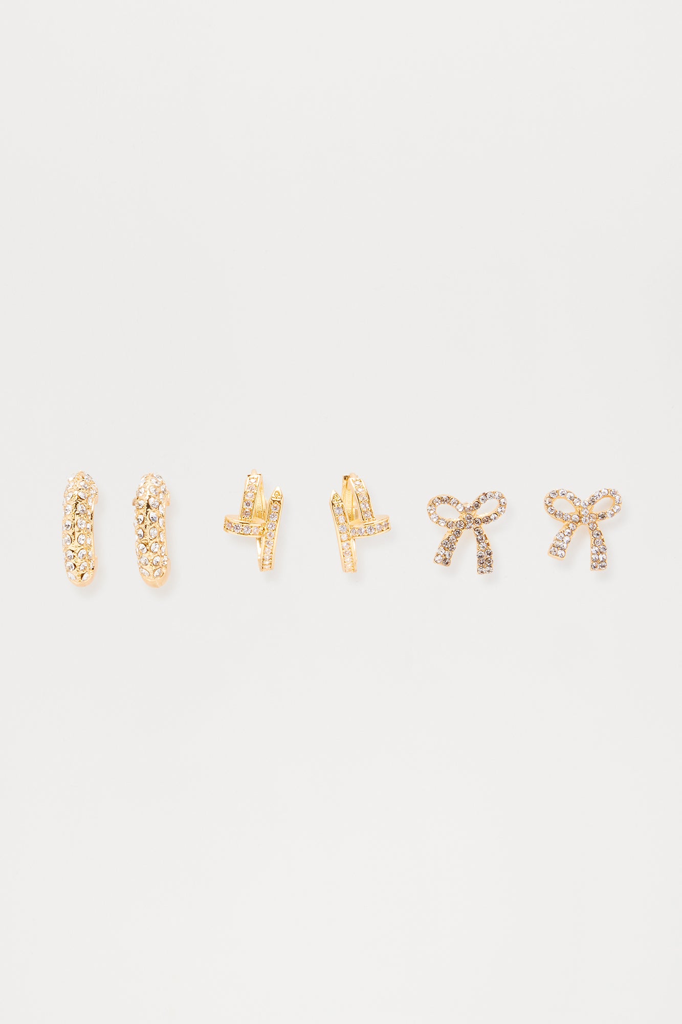 Sweet Girl 3 Pair Earring Set