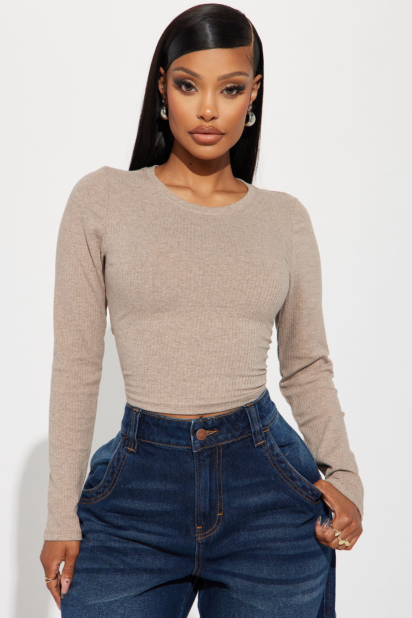 Aria Ribbed Top