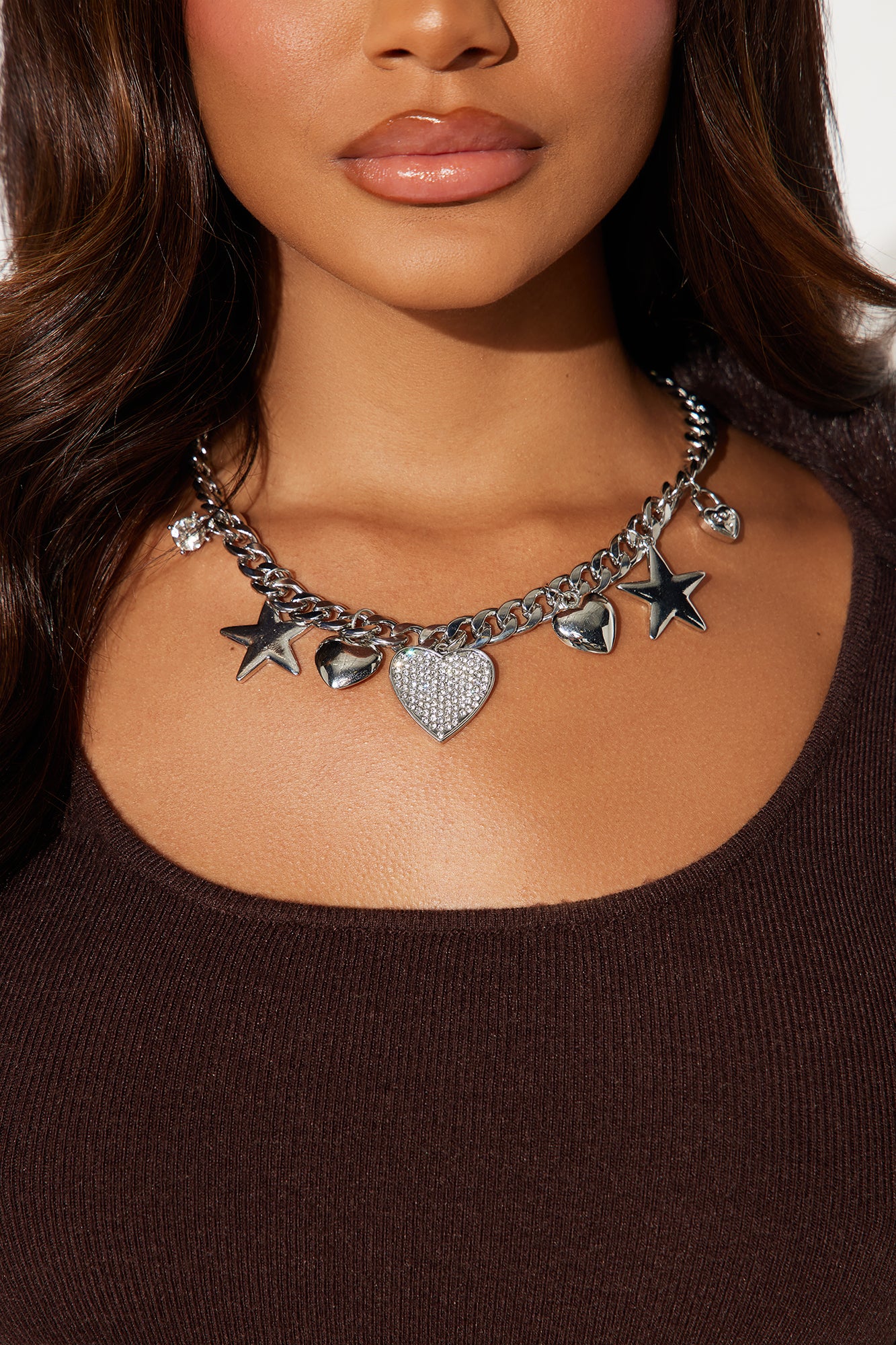 Love In The Milky Way Charm Necklace