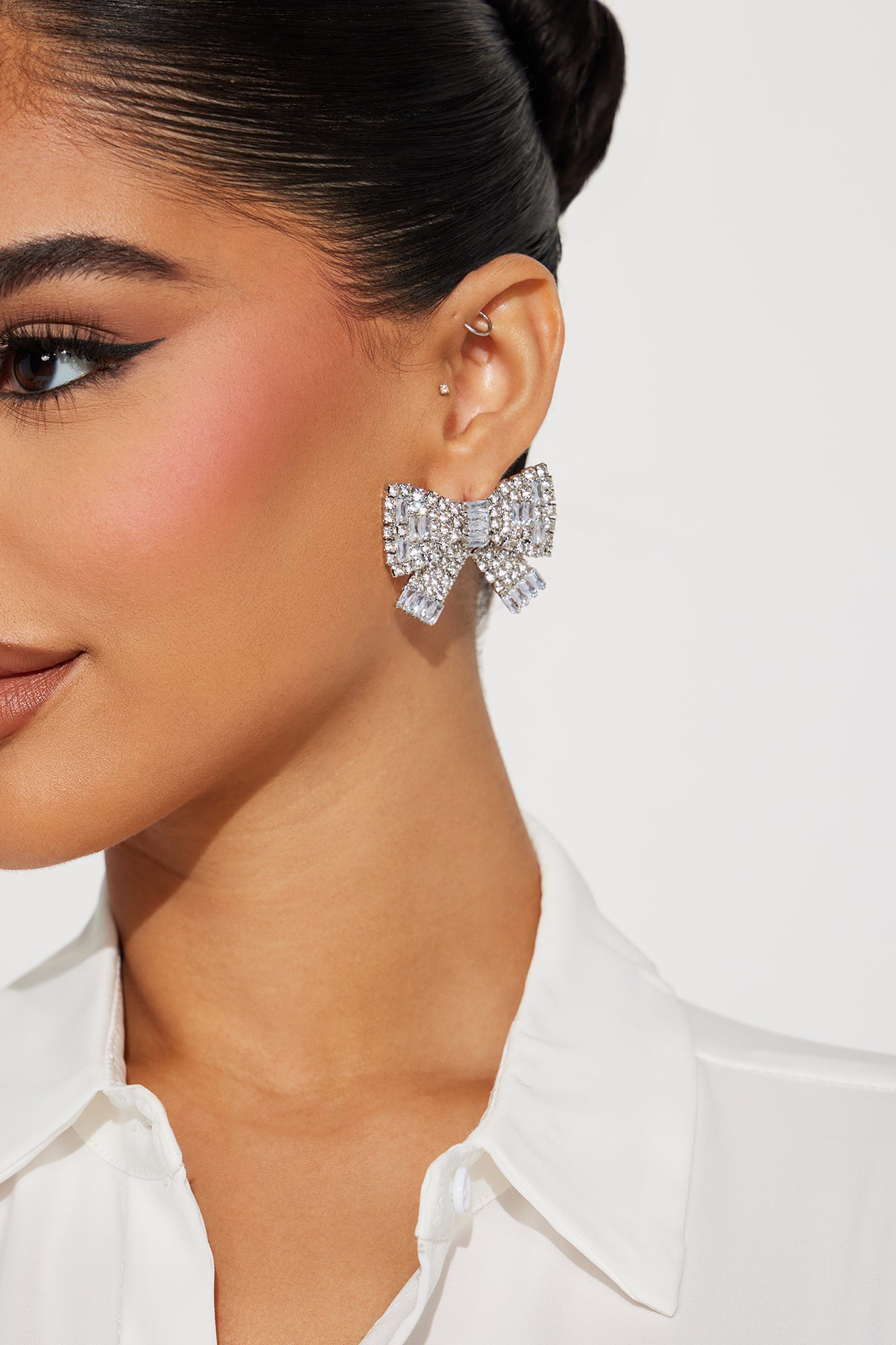 Britney Bow Stud Earrings