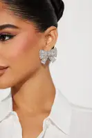 Britney Bow Stud Earrings