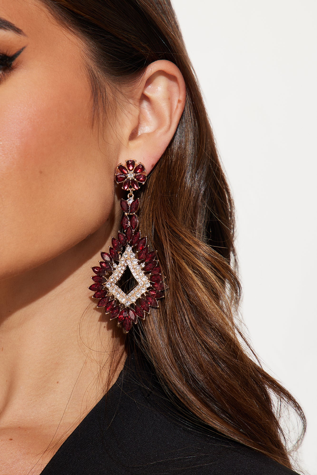 Anahi Floral Drop Earrings