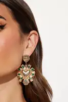 Sacred Heart Drop Earrings