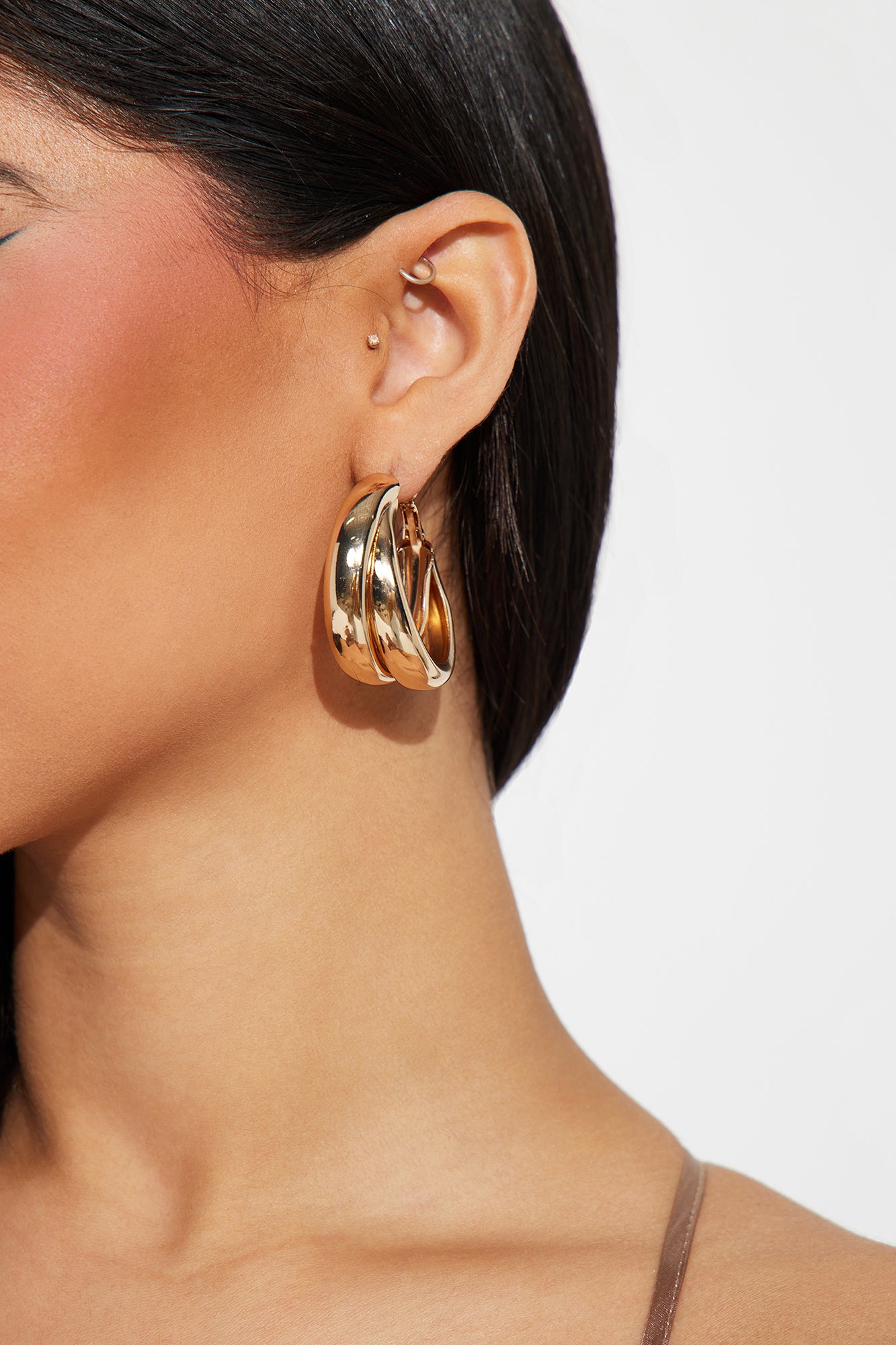 Never The Less Hoop Earrings