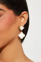Sweet Moments With You Clover Earrings