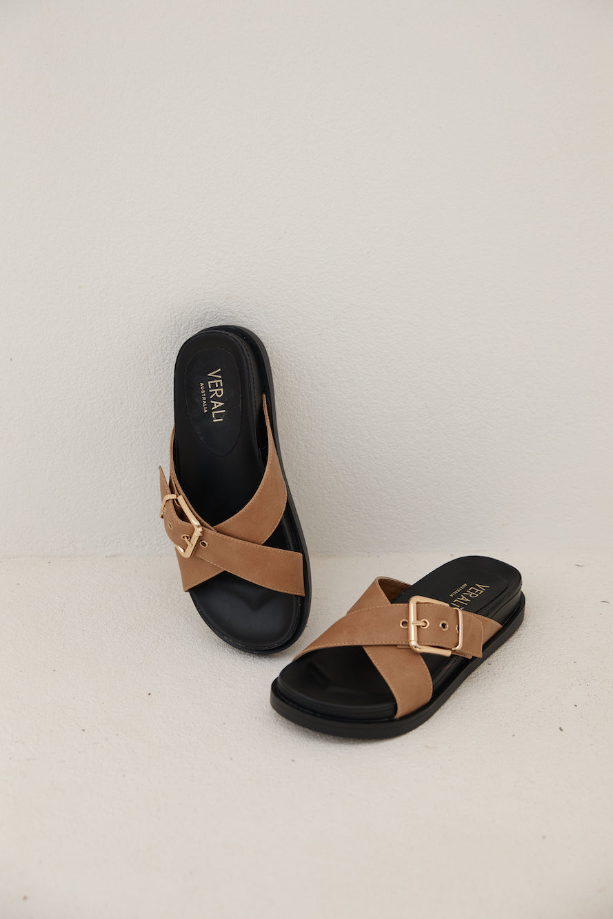 VERALI Oscar Chunky Slides Biscuit Softee(36)