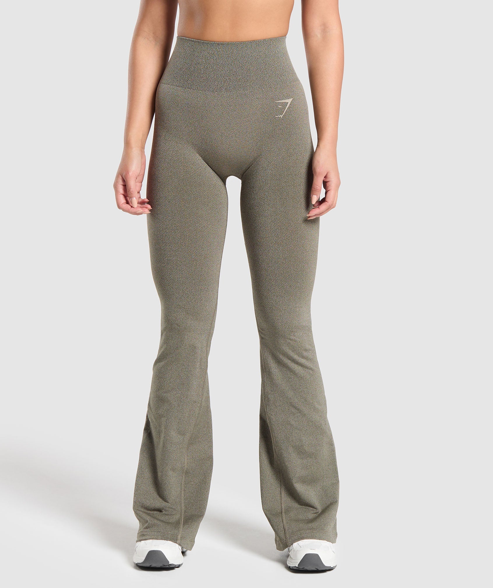 Blur Seamless Flared Leggings