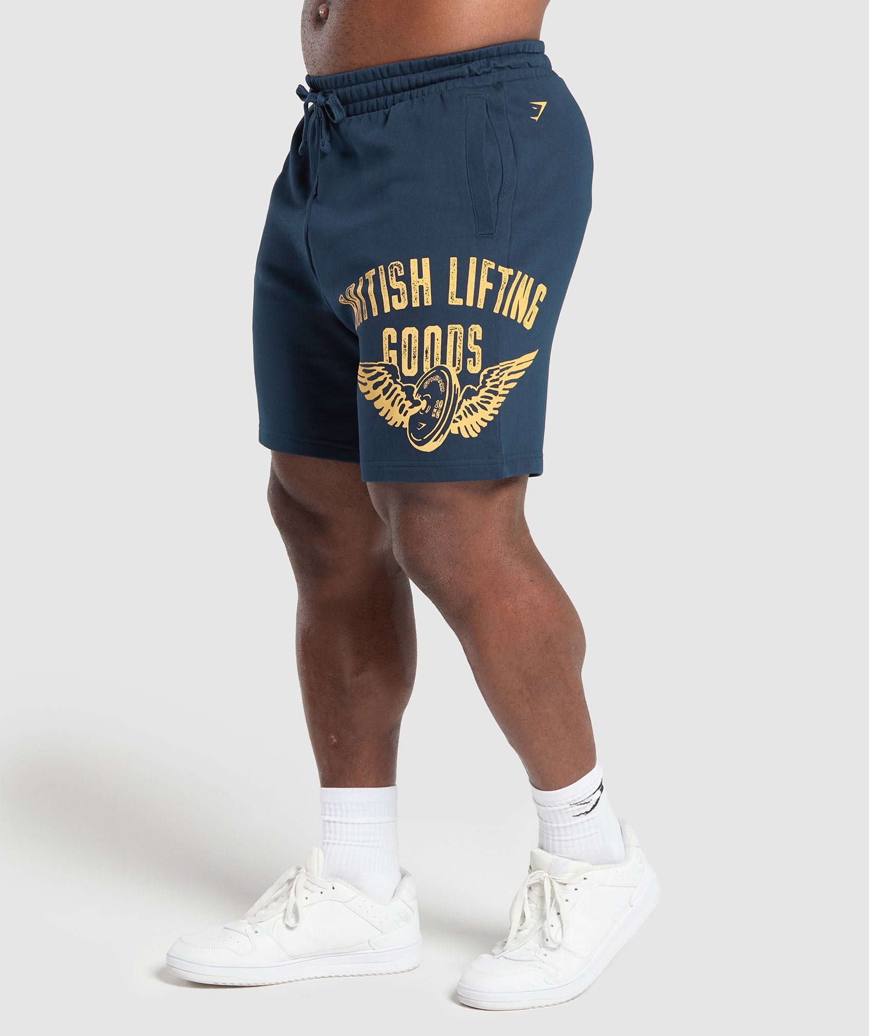 British Lifting Goods Graphic Shorts