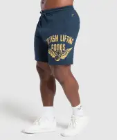 British Lifting Goods Graphic Shorts