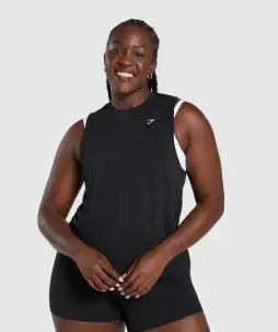 Everyday Seamless Tank(Black,XXS)