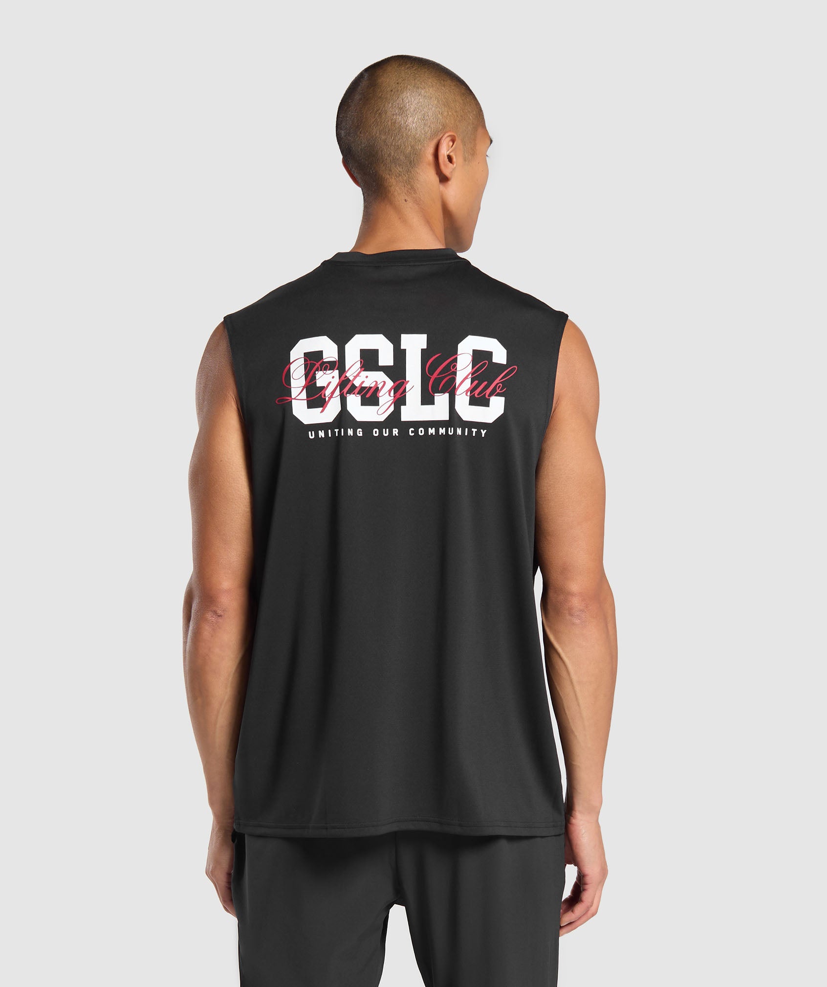 Script Graphic Cut Off Tank