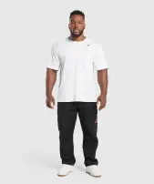 Metal Lifting Cargo Pants(Black,3XL)