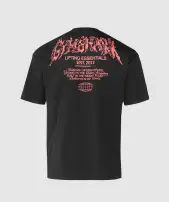 Metal Lifting Graphic T-Shirt(Black,3XL)