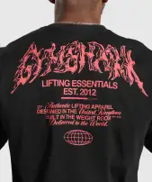 Metal Lifting Graphic T-Shirt(Black,3XL)