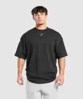 Lifting Club T-Shirt(Black/Light Grey,3XL)