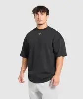 Lifting Club T-Shirt(Black/Light Grey,3XL)