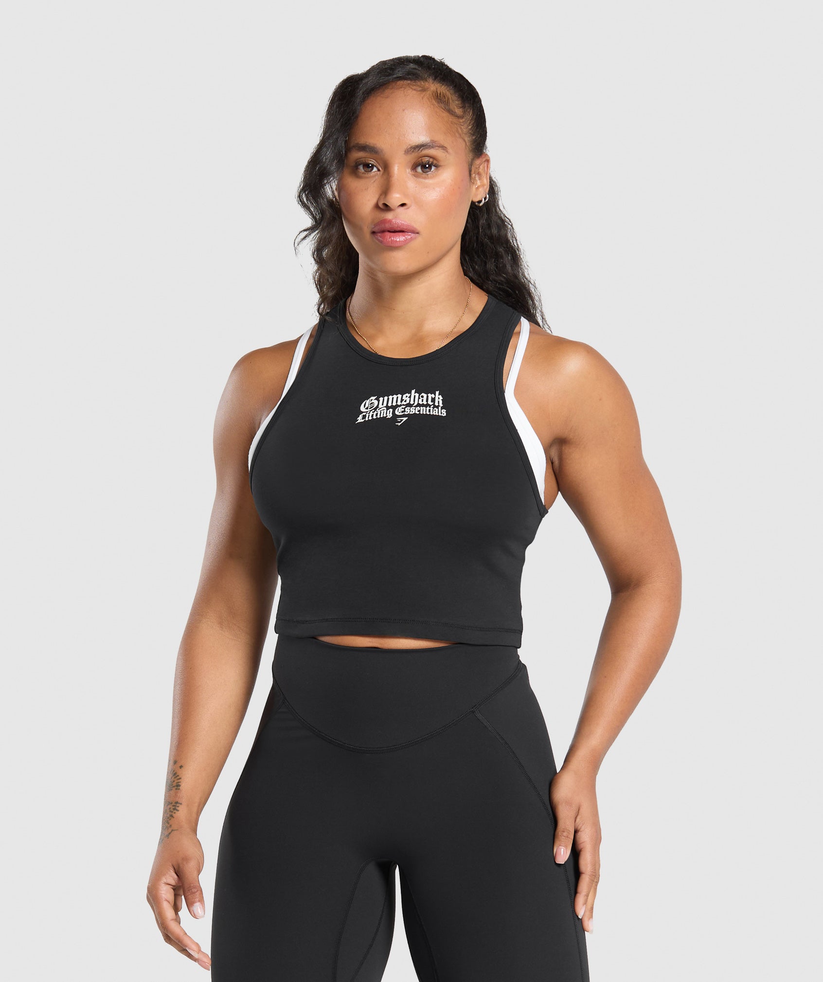 Lifting Essentials Cropped Tank