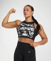 Punk Cropped Tank(Black,XXS)