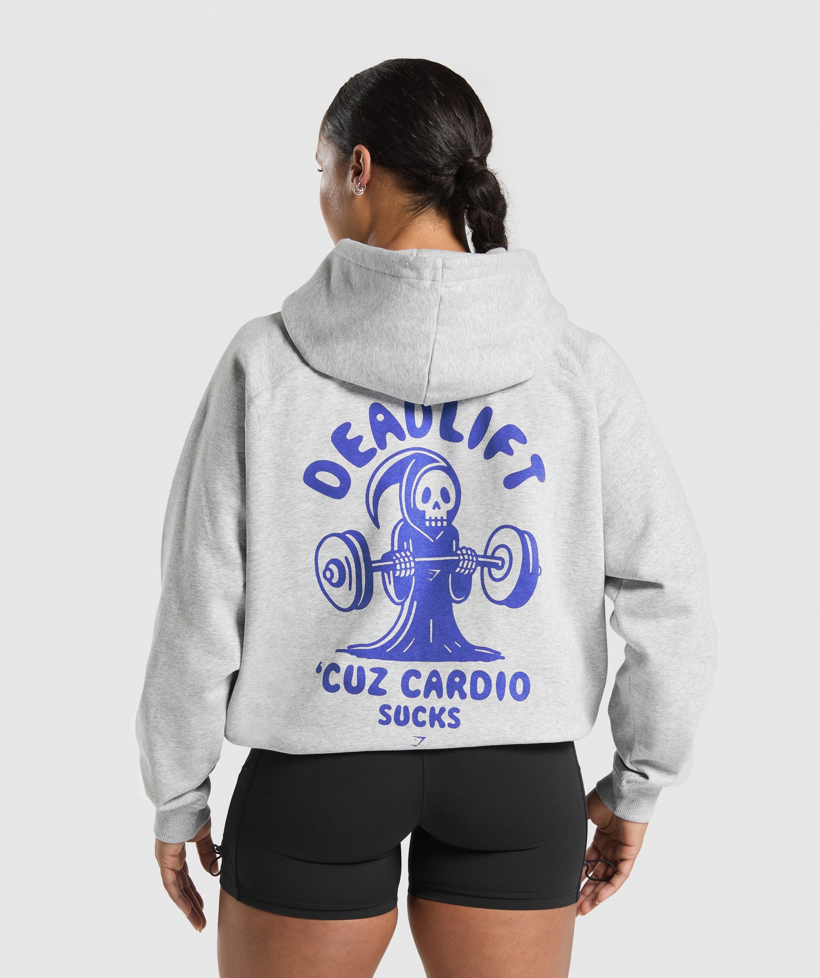 Graphic Reaper Oversized Hoodie