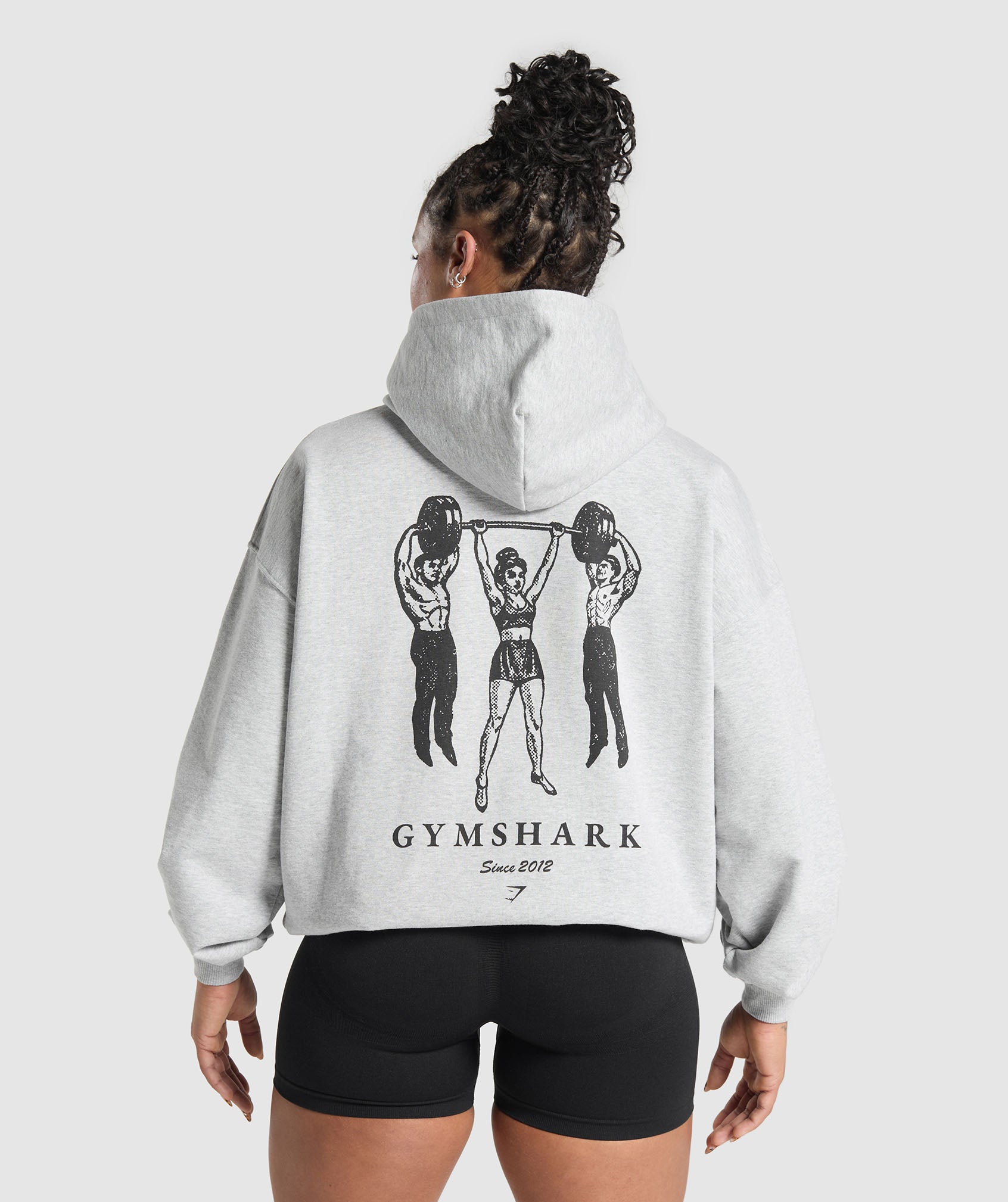 Retro Lifting Oversized Hoodie