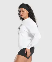 Retro Lifting Long Sleeve T-Shirt(White,XXS)
