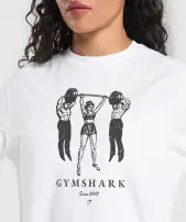 Retro Lifting Long Sleeve T-Shirt(White,XXS)