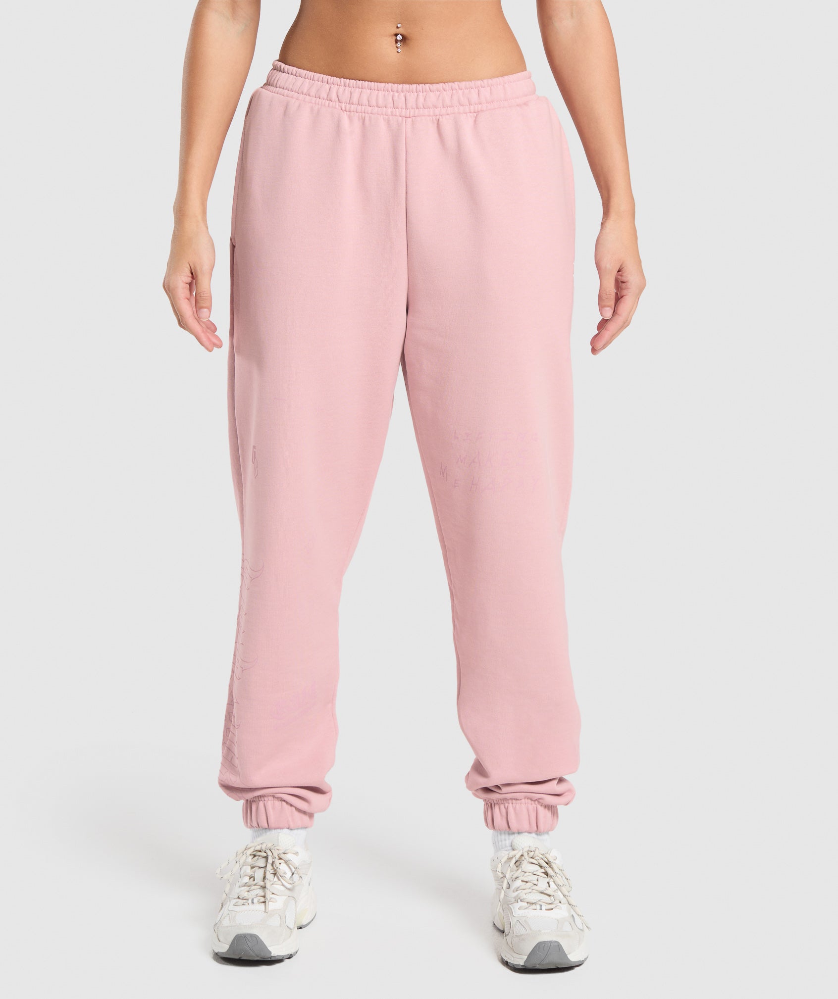 Scribble Oversized Joggers