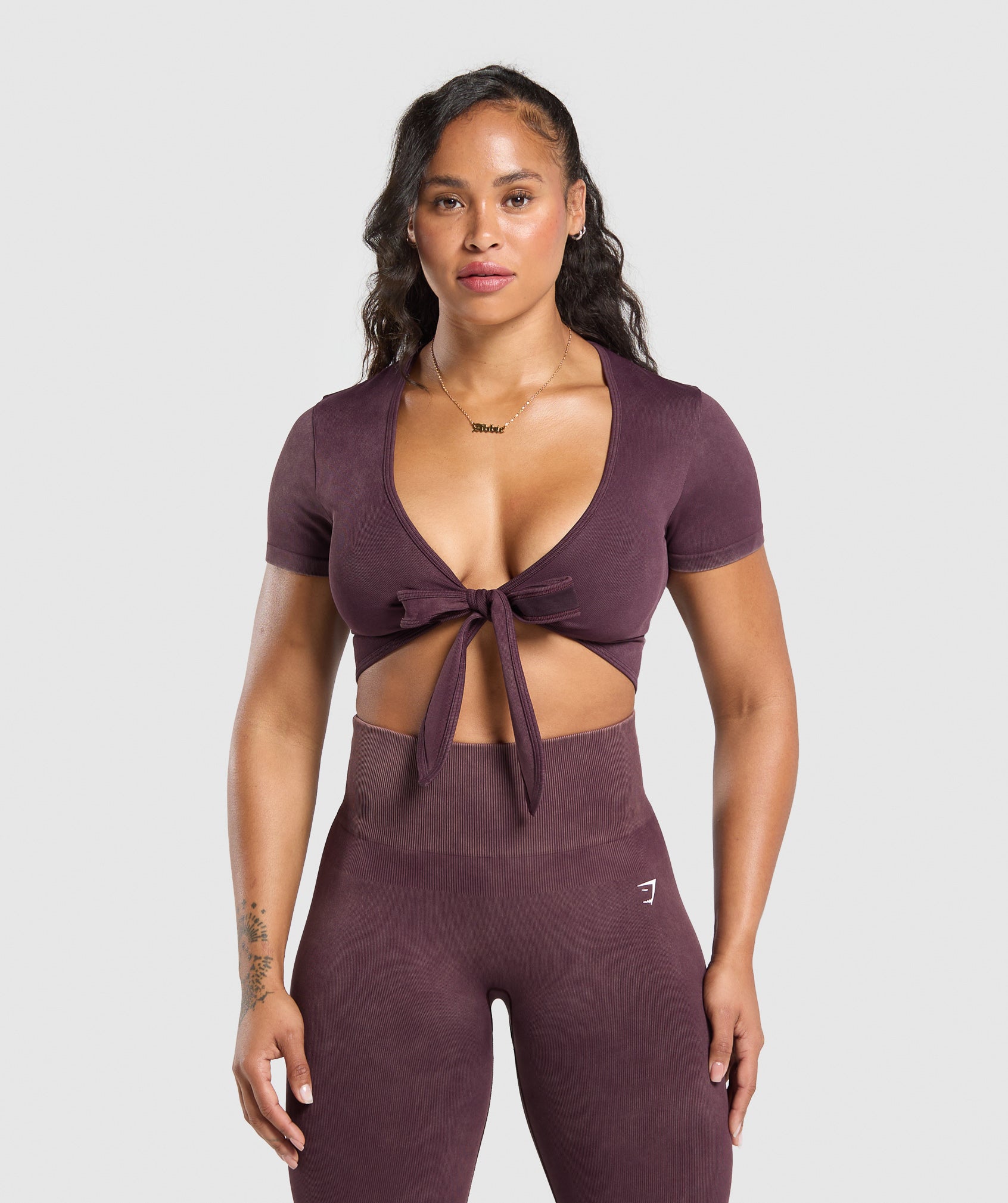 Gains Seamless Crop Top