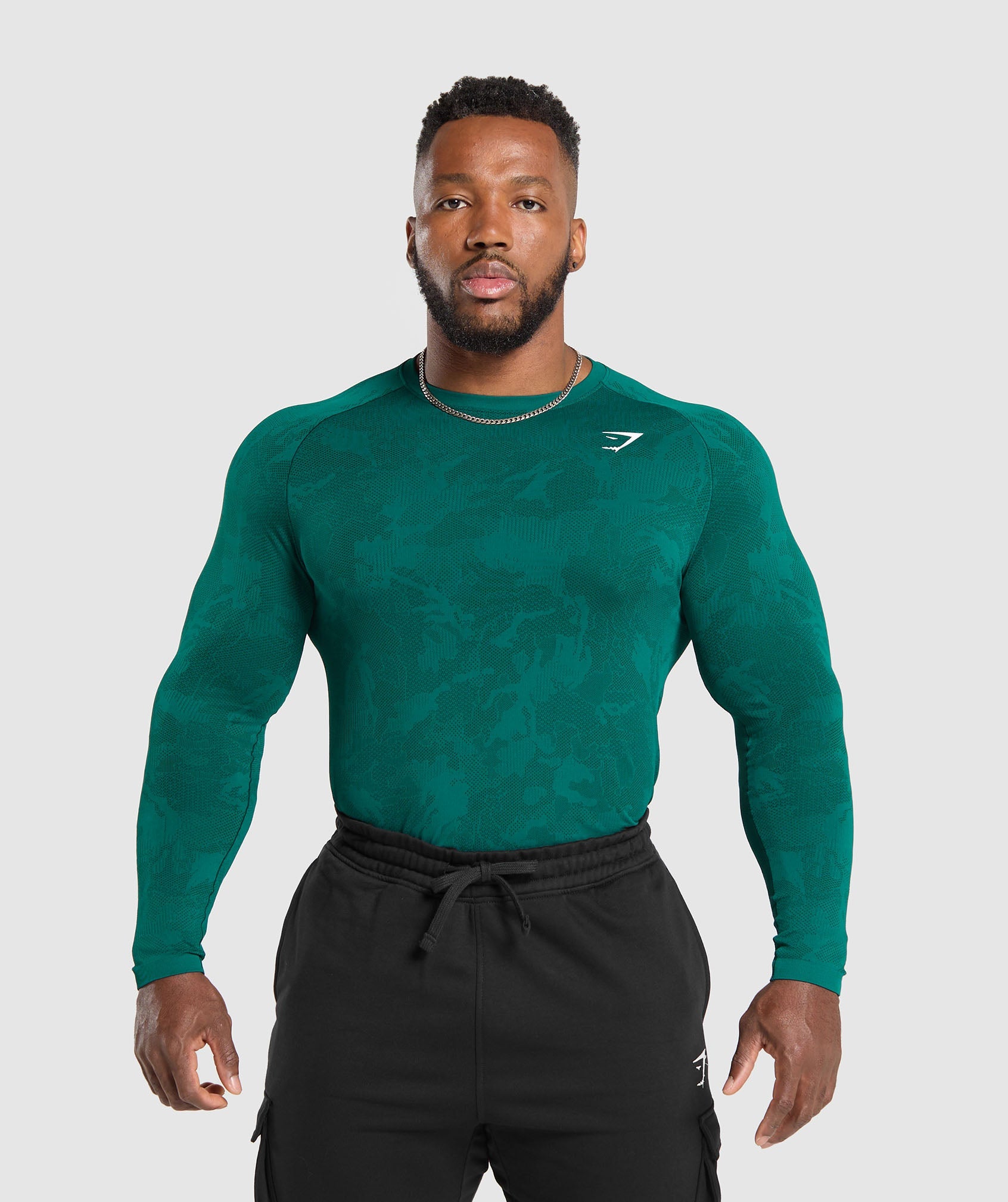 Geo Seamless Long Sleeve T-Shirt