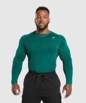 Geo Seamless Long Sleeve T-Shirt