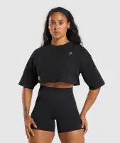 Heavyweight Cotton Crop T-Shirt