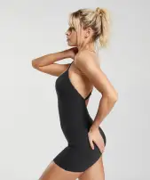 Strappy All In One(Black,XXS)