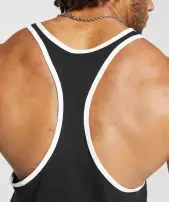 Legacy Ringer Stringer(Black/White,3XL)