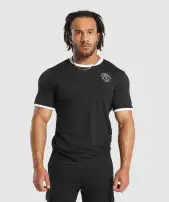 Legacy Ringer T-Shirt(Black/White,3XL)