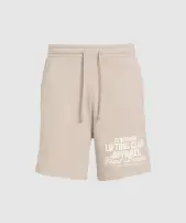 Lifting Club Apparel Graphic Shorts(Stone Pink,3XL)