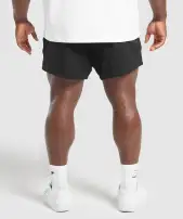 Lifting Mesh 5" Shorts(Black/Conditioning Red,3XL)