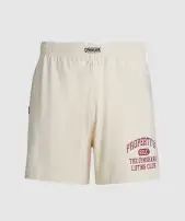 Lightweight Jersey Shorts(Ecru White,3XL)