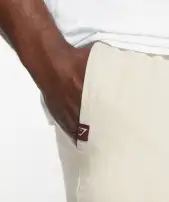 Lightweight Jersey Shorts(Ecru White,3XL)