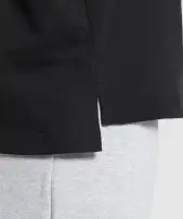 Long Sleeve Polo(Black,3XL)